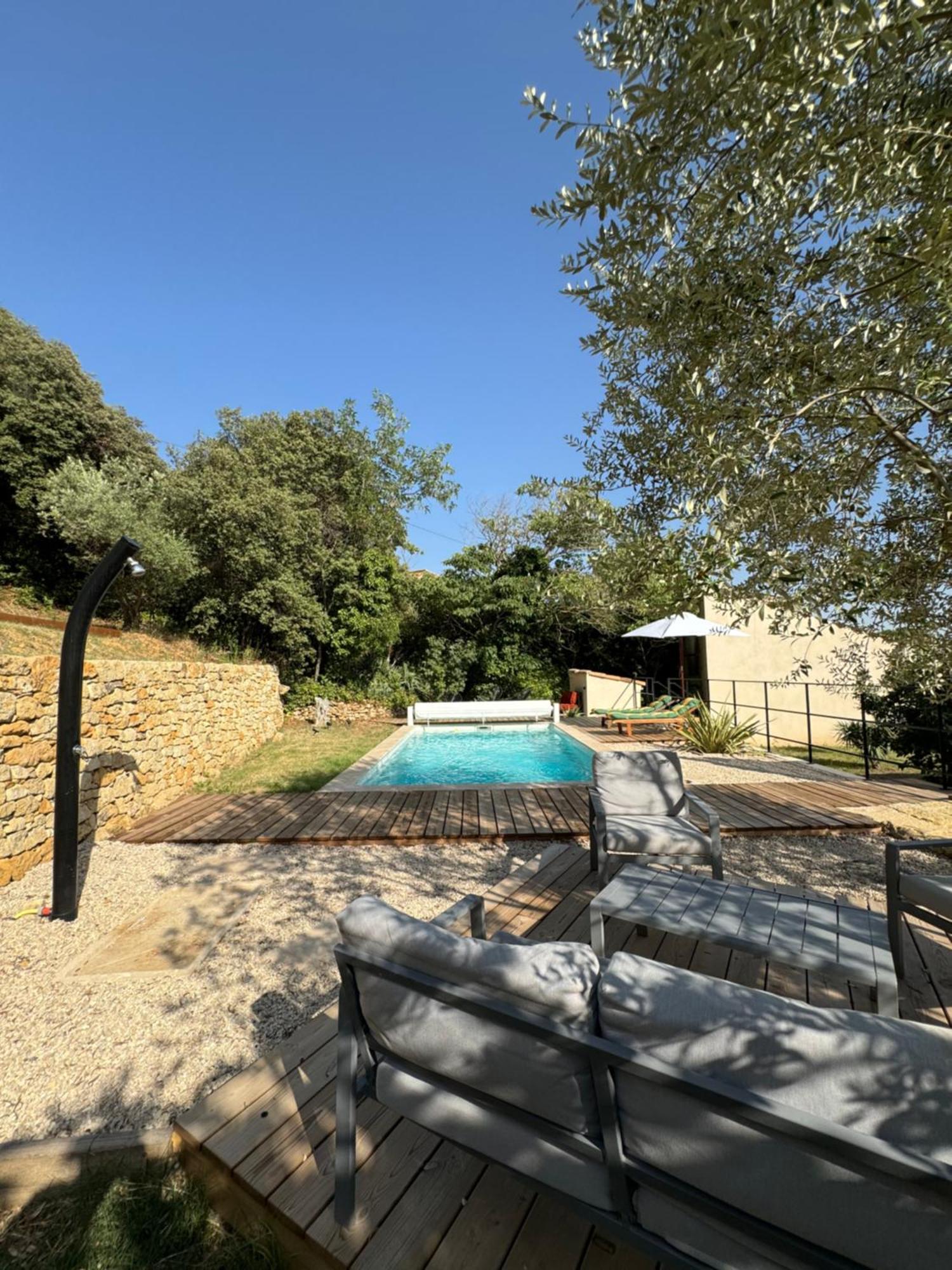 Villa La Grange De Paulette Bédoin Exterior foto